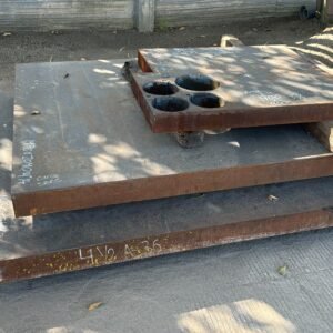 Placa 1 1/2 placa 3/4 y de 1